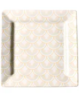 Coton Colors by Laura Johnson Blush Layered Arabesque Square Platter