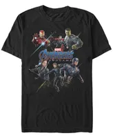 Marvel Men's Avengers Endgame Splatter Group, Short Sleeve T-shirt