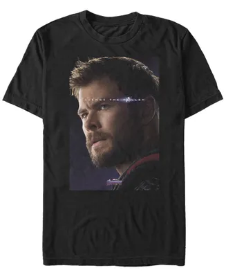 Marvel Men's Avengers Endgame Thor Avenge the Fallen, Short Sleeve T-shirt