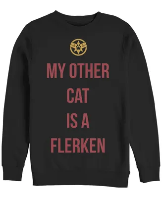 Marvel Men's Captain My Cat is a Flerken