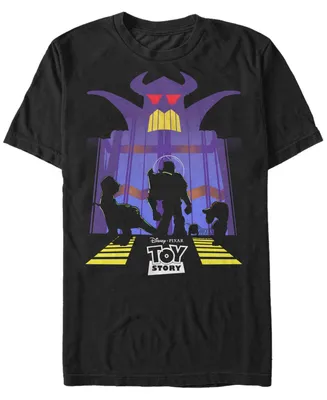 Disney Men's Toy Story Beware Emperor Zurg, Short Sleeve T-Shirt