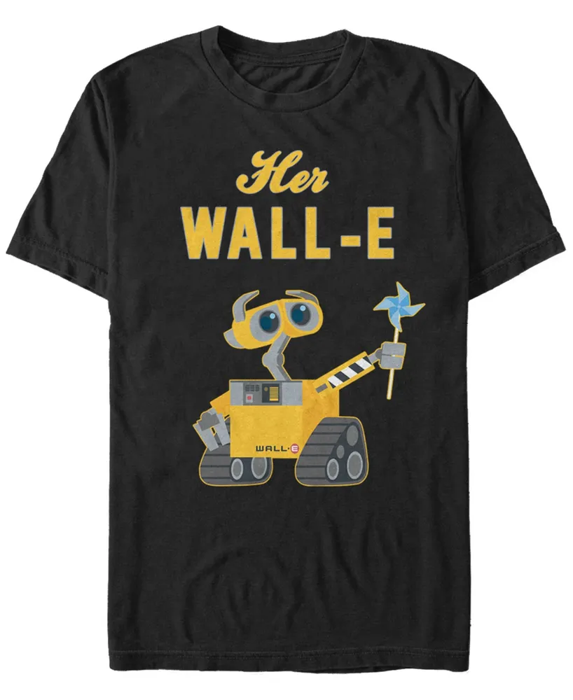 Disney Pixar Men's Wall-e Hers, Short Sleeve T-Shirt