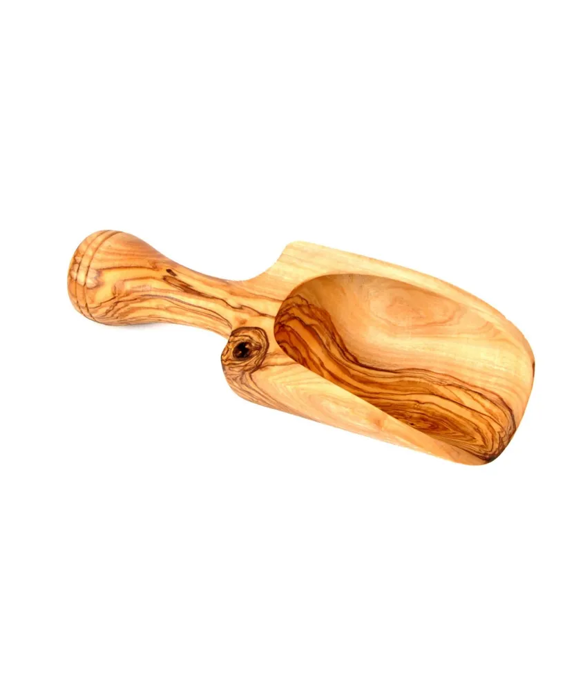 Olive Wood Flour Scoop