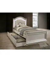 Furniture of America Brandan Pearl Twin Panel Bed