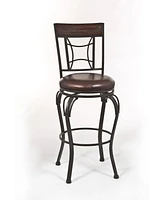 Hillsdale Granada Swivel Bar Height Stool