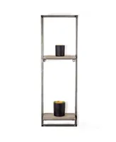 American Art Decor Rustic Hanging Two Shelves Rack