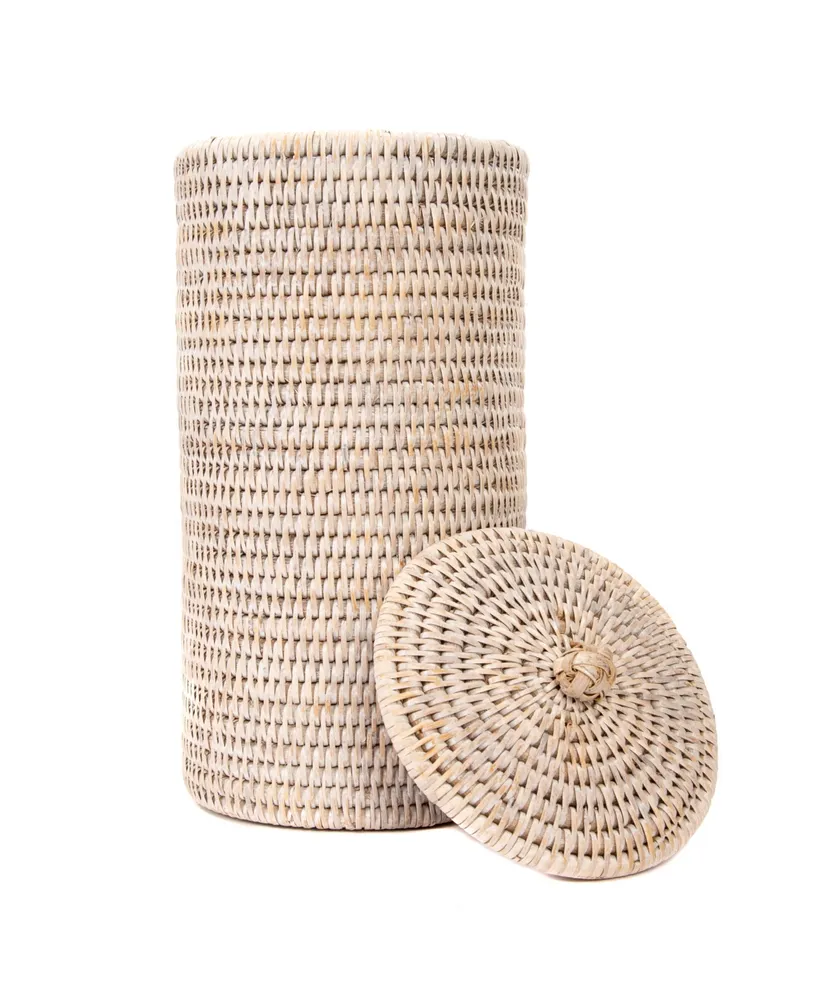 Artifacts Rattan Double Toilet Roll Holder - Off