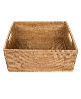 Artifacts Rattan Rectangular Storage Basket
