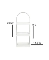 DesignStyles Acrylic Clear End Table