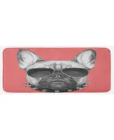 Ambesonne Bulldog Kitchen Mat