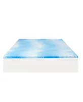 1.5" SealyChill Gel Memory Foam Mattress Topper