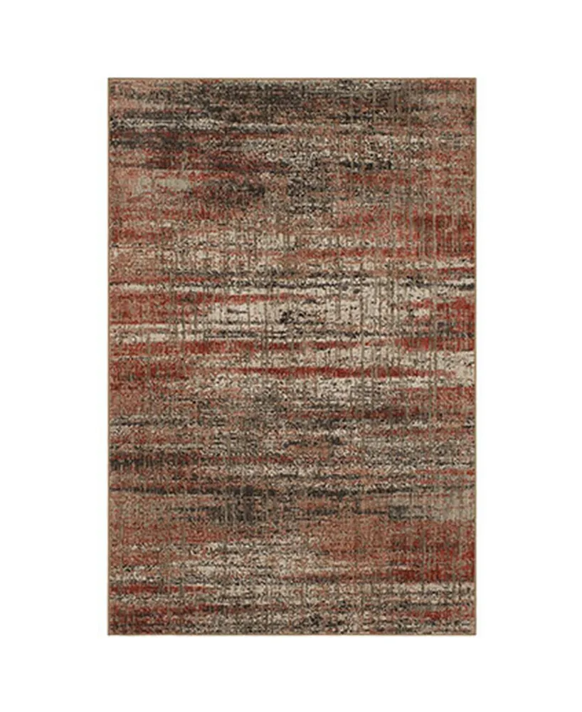 Scott Living Expressions Craquelure Ginger 5'3" x 7'10" Area Rug