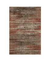 Scott Living Expressions Craquelure Ginger 5'3" x 7'10" Area Rug