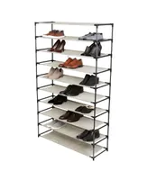 Simplify 10 Tier 50 Pair Shoe Rack