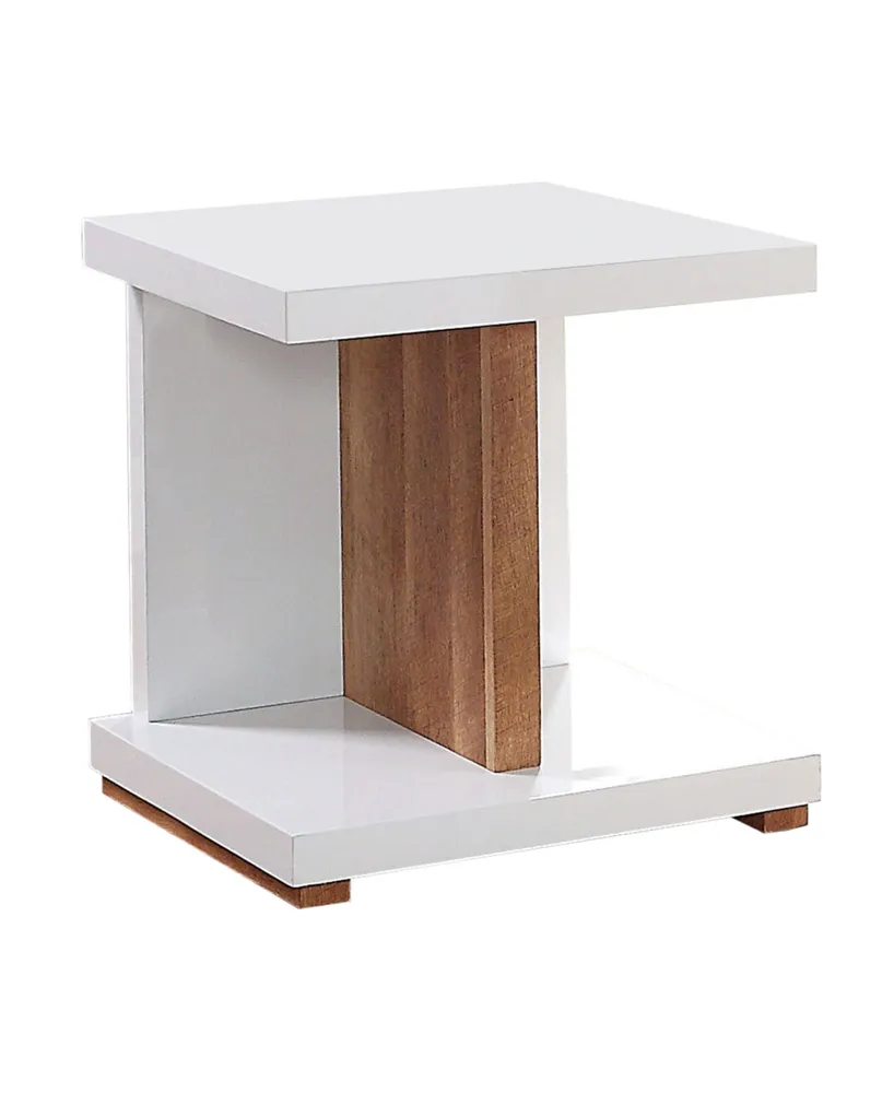 Jasmino Open Shelf End Table