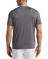 Pga Tour Men's Heathered Short Sleeve Crew Neck Knit Jersey T-Shirt