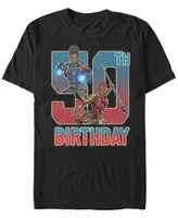 Fifth Sun Men's Marvel Black Panther Shuri and Okoye 50th Birthday Short Sleeve T-Shirt