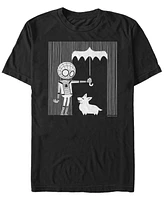 Marvel Men's Spider-Man Far From Home Umbrella Corgi, Short Sleeve T-shirt