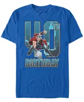 Fifth Sun Men's Marvel Thor 40th Birthday Short Sleeve T-Shirt