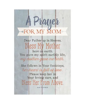 Dexsa Prayer for My Mom New Horizons Wood Plaque with Easel, 6" x 9"