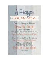 Dexsa Prayer for My Mom New Horizons Wood Plaque with Easel, 6" x 9"