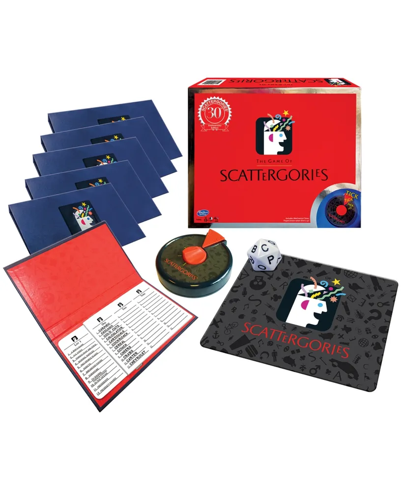 Winning Moves the Game of Scattergories