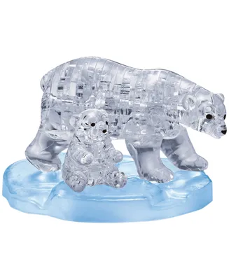 BePuzzled 3D Crystal Puzzle - Polar Bear and Baby