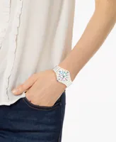 Casio Women's White Resin Strap Watch 34mm