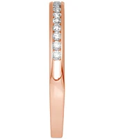 Diamond Band (1/6 ct. t.w.) 14k White, Yellow or Rose Gold