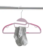 Simplify Kids 12 Pack Collar Saver Ultimate Hangers