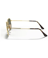 Ray-Ban Unisex Polarized Sunglasses, RB3548N Hexagonal Washed Evolve