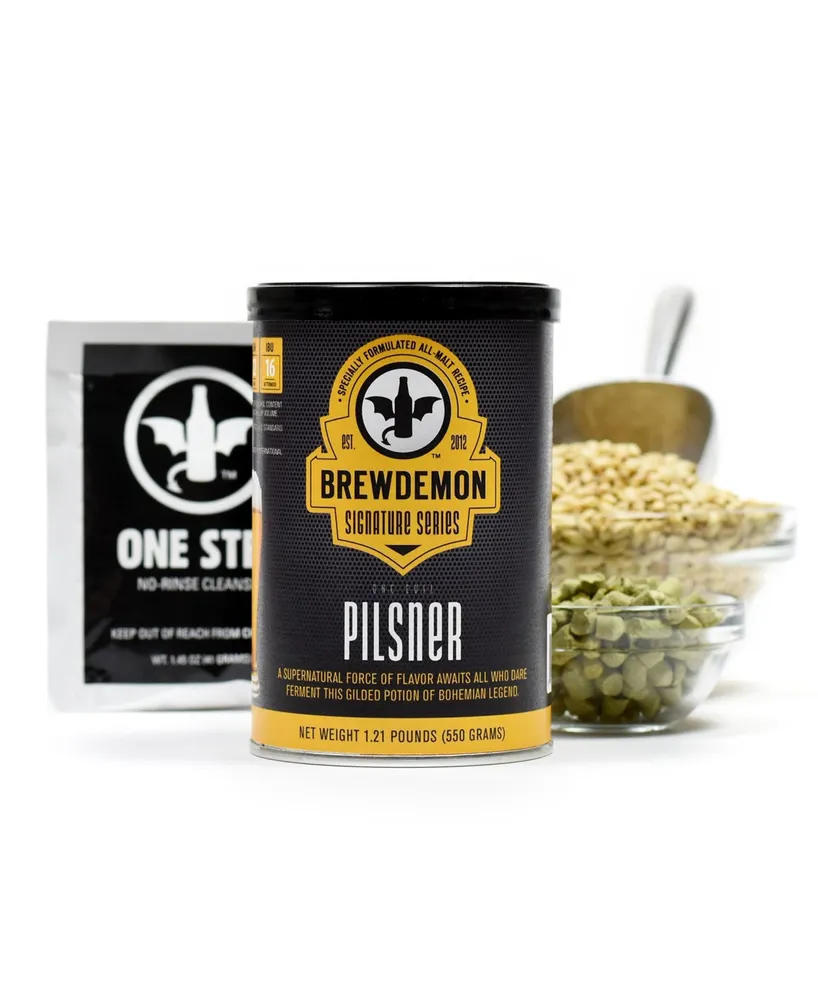 BrewDemon One Evil Pilsner Craft Beer Making Kit