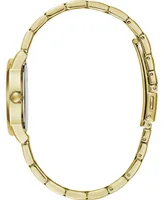 Caravelle Women's Gold-Tone Stainless Steel Bracelet Watch 30mm