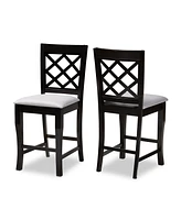 Closeout! Alora Counter Stool (Set of 2)