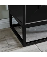 Southern Enterprises Kiran Electric Fireplace
