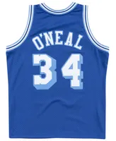 Mitchell & Ness Men's Shaquille O'Neal Los Angeles Lakers Hardwood Classic Swingman Jersey