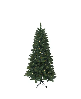 Kurt Adler 4.5-Foot Pre-Lit Led Green Pine Christmas Tree