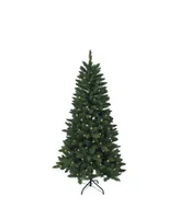 Kurt Adler 4.5-Foot Pre-Lit Led Green Pine Christmas Tree