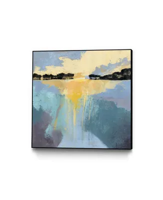 Giant Art 20" x 20" Back Bay Sun I Art Block Framed Canvas