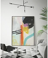 Giant Art 20" x 16" Rhythm Variations I Art Block Framed Canvas