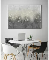 Giant Art 40" x 30" Glitter Swirl I Art Block Framed Canvas