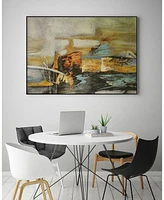 Giant Art 14" x 11" Composition Ii Art Block Framed Canvas