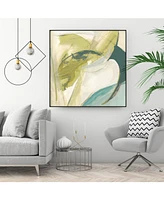 Giant Art 30" x 30" Vertigo Note Ii Art Block Framed Canvas