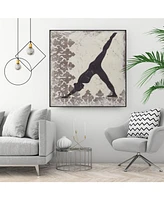 Giant Art 20" x 20" Bliss Iii Art Block Framed Canvas