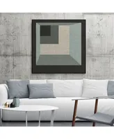 Giant Art 20" x 20" Geometric Perspective I Art Block Framed Canvas