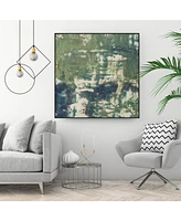 Giant Art 20" x 20" Obscured Horizon Ii Art Block Framed Canvas