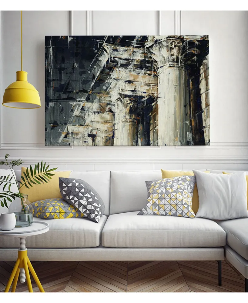 Giant Art 36" x 24" Corinthian I Museum Mounted Canvas Print