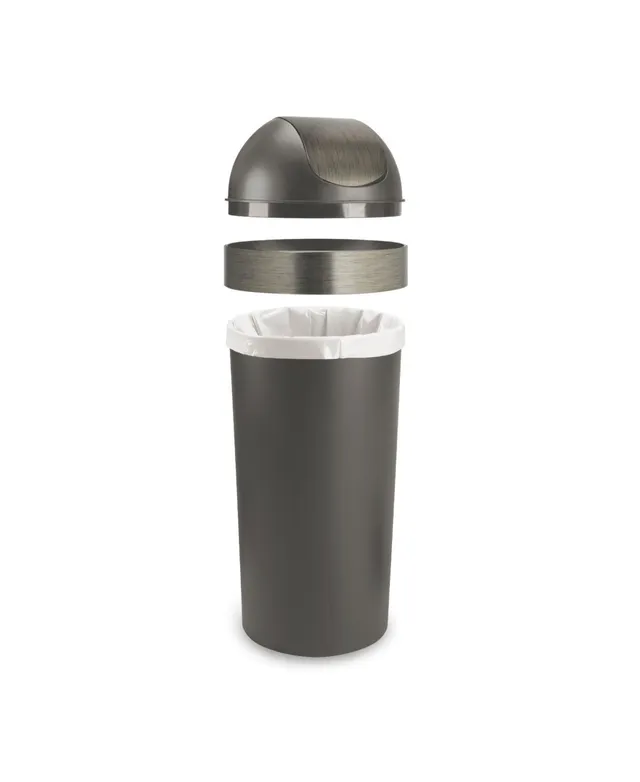 Venti Swing-Top 16.5 Gallon Kitchen Trash Large, 35-Inch Tall Garbage Can  Indoor