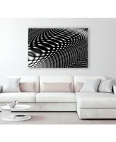 Giant Art 40" x 30" Interference Iv Museum Mounted Canvas Print