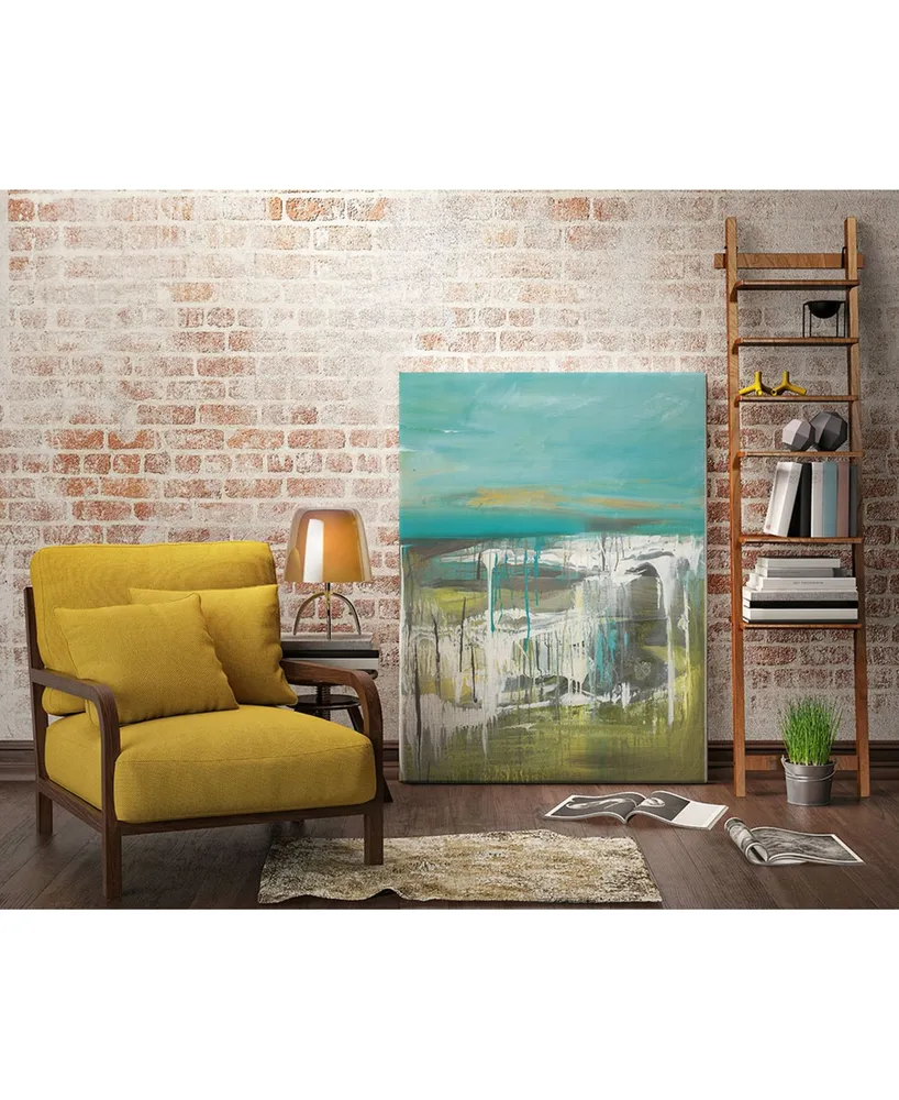 Giant Art 32" x 24" From The Shore I Museum Mounted Canvas Print